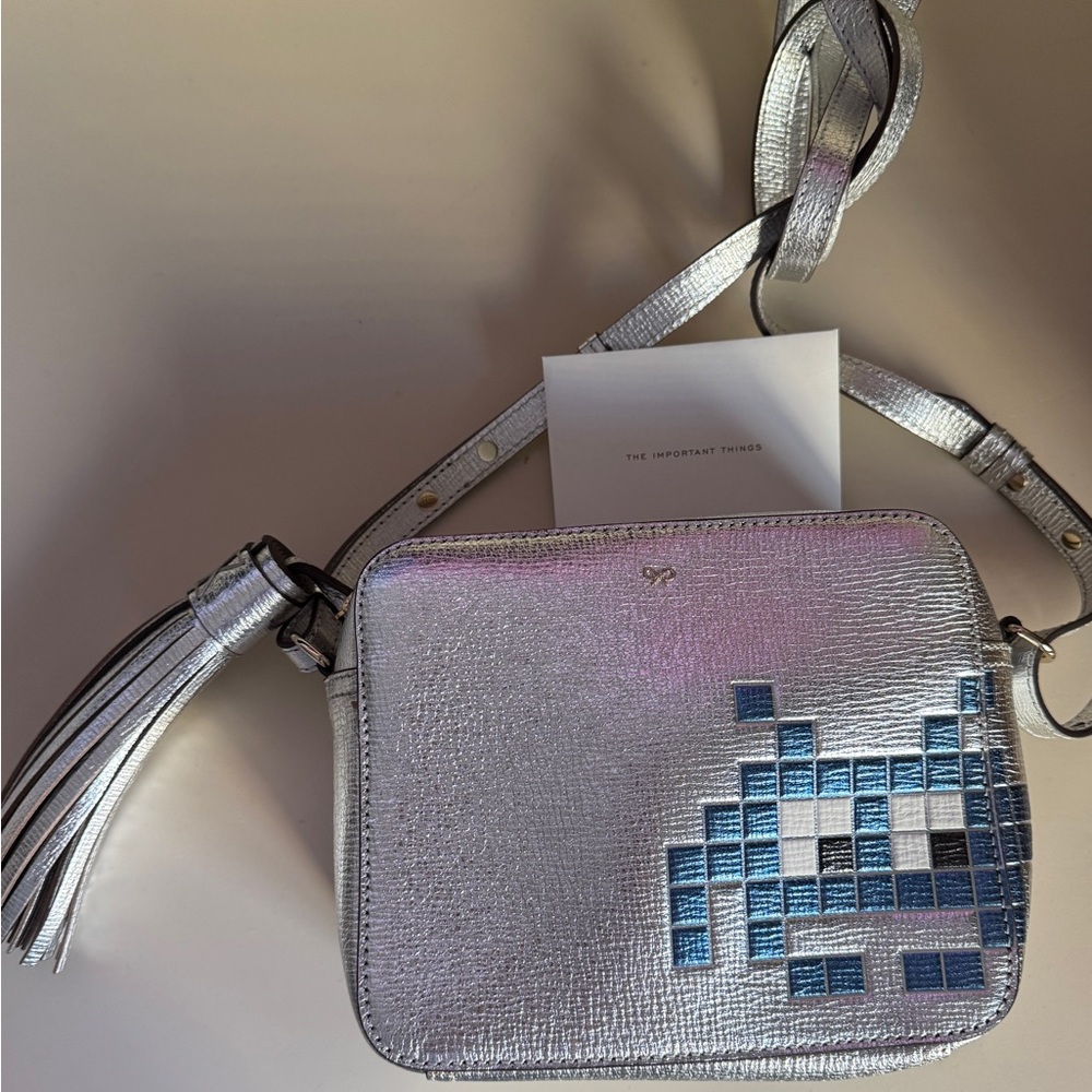 Anya Hindmarch Space Invader edition - comes with all certs and dust bag.